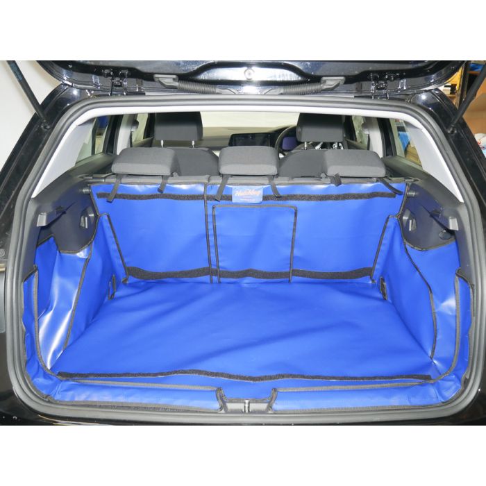 Volkswagen golf with a hatchbag bootliner installed