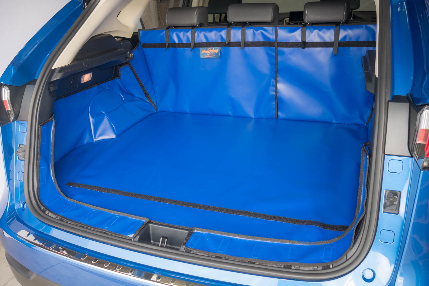 blauwe Hatchbag kofferbak beschermhoes